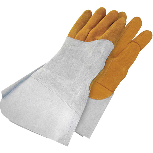 Gander Brand Reverse Grain TIG Welder Gloves, Grain Deerskin, Size 13 MAS Chibougamau
