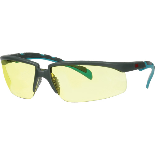 Lunettes de s&eacute;curit&eacute; de la s&eacute;rie Solus 2000, Lentille Ambr&eacute;e, Antibu&eacute;e/Anti-&eacute;gratignures, ANSI Z87+ MAS Chibougamau