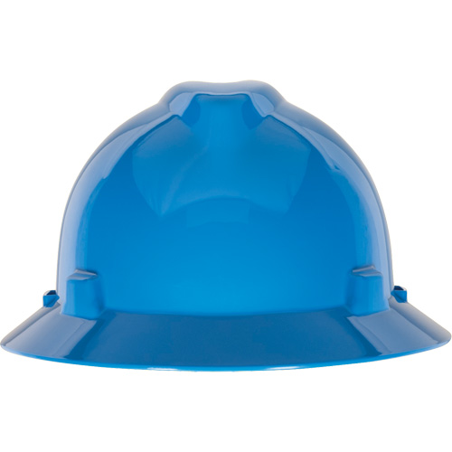 Casque de s&eacute;curit&eacute; &agrave; fente et bordure compl&egrave;te V-Gard, Suspension &agrave; douille, Non ventil&eacute; MAS Chibougamau
