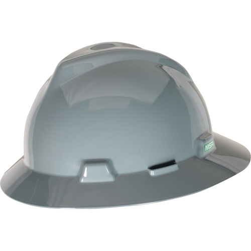 V-Gard&reg; Slotted Full-Brim Hardhat, Pinlock Suspension, Non-Vented MAS Chibougamau
