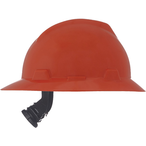 Casque de s&eacute;curit&eacute; &agrave; fente et bordure compl&egrave;te V-Gard, R&eacute;pond aux normes CSA type 1, Suspension Rochet, Non ventil&eacute; MAS Chibougamau