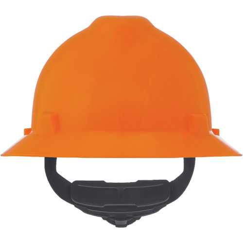 Casque de s&eacute;curit&eacute; &agrave; fente et bordure compl&egrave;te V-Gard, R&eacute;pond aux normes CSA type 1, Suspension Rochet, Non ventil&eacute; MAS Chibougamau