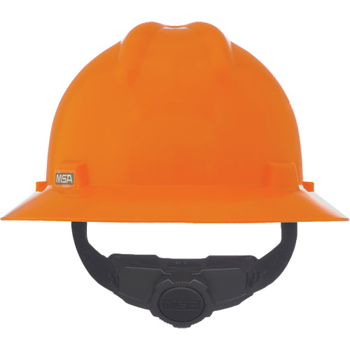 Casque de s&eacute;curit&eacute; &agrave; fente et bordure compl&egrave;te V-Gard, R&eacute;pond aux normes CSA type 1, Suspension Rochet, Non ventil&eacute; MAS Chibougamau