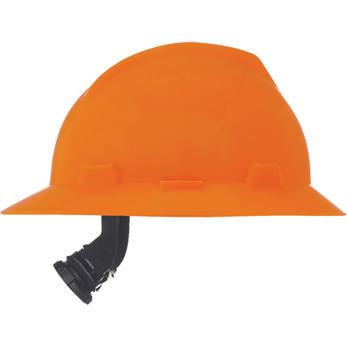 Casque de s&eacute;curit&eacute; &agrave; fente et bordure compl&egrave;te V-Gard, R&eacute;pond aux normes CSA type 1, Suspension Rochet, Non ventil&eacute; MAS Chibougamau