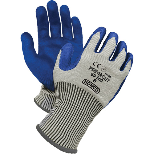 Gants r&eacute;sistant &agrave; la coupe PrimaCut, Taille 8, Calibre 13, Rev&ecirc;tement Nitrile, Enveloppe en PEHP, ANSI/ISEA 105 niveau 4/EN 388 niveau 5 MAS Chibougamau