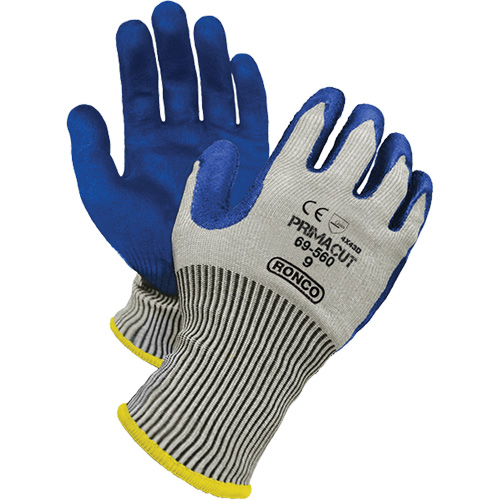 Gants r&eacute;sistant &agrave; la coupe PrimaCut, Taille 9, Calibre 13, Rev&ecirc;tement Nitrile, Enveloppe en PEHP, ANSI/ISEA 105 niveau 4/EN 388 niveau 5 MAS Chibougamau