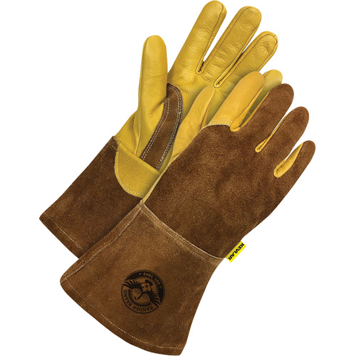Welder's Gloves, Grain Cowhide, Size 2X-Large MAS Chibougamau