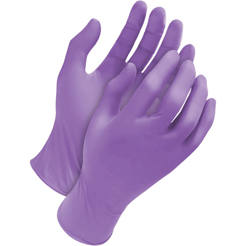 Gants tripolym&egrave;res jetables Deny, Grand, Latex/N&eacute;opr&egrave;ne/Nitrile, 6 mils, Sans poudre, Mauve MAS Chibougamau
