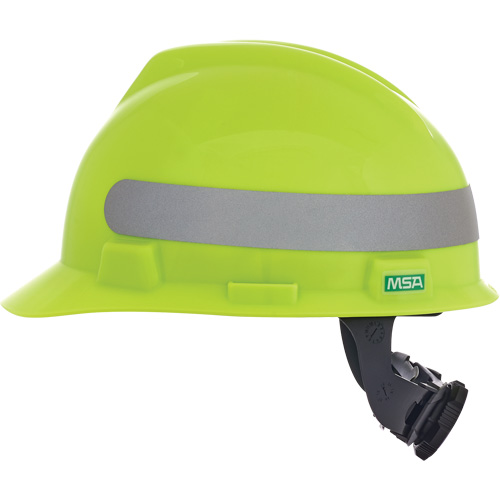Casque de s&eacute;curit&eacute; &agrave; fentes V-Gard, R&eacute;pond aux normes CSA type 1, Suspension Rochet, Non ventil&eacute; MAS Chibougamau