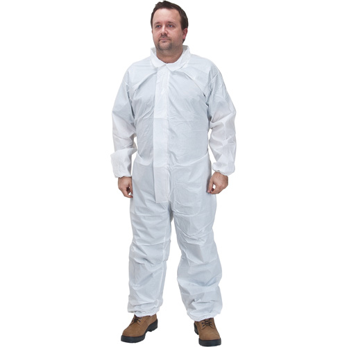 Combinaisons de premi&egrave;re qualit&eacute;, 4T-Grand, Blanc, Microporeux MAS Chibougamau