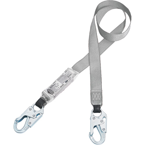 Dynamic Dyna-One Energy Absorber Lanyard, 1 Legs, 6', CSA Class B, Polyester MAS Chibougamau