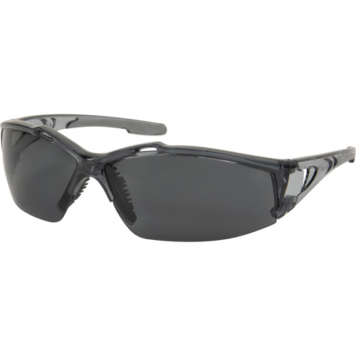 Lunettes de s&eacute;curit&eacute; de s&eacute;rie Z3400, Lentille Grise/fum&eacute;e, Anti-&eacute;gratignures/Polaris&eacute;, ANSI Z87+/R&eacute;pond ou surpasse la norme CSA Z94.3 MAS Chibougamau