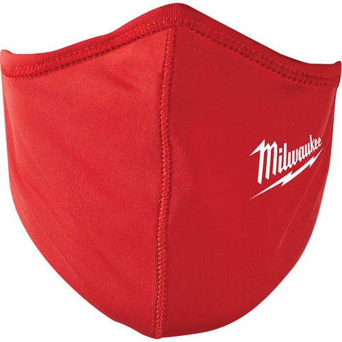 Masque &agrave; deux couches, Nylon/Polyester/Spandex, Rouge MAS Chibougamau