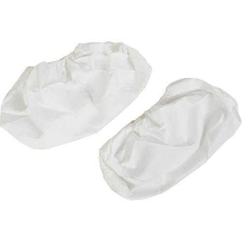 Shoe Covers, One Size, Microporous, White MAS Chibougamau