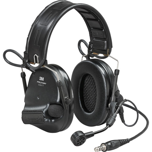 Peltor ComTac VI NIB Single Lead Headset with Arc, Headband Style, 23 dB MAS Chibougamau