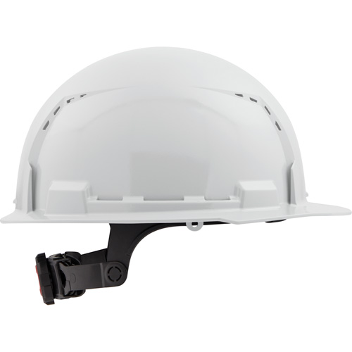 Casque de s&eacute;curit&eacute; &agrave; bordure avant, R&eacute;pond aux normes CSA type 1, Suspension Rochet, Ventil&eacute; MAS Chibougamau