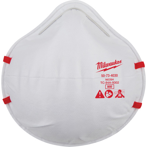 Respirateur jetable, N95, Certifi&eacute; NIOSH, Taille unique MAS Chibougamau