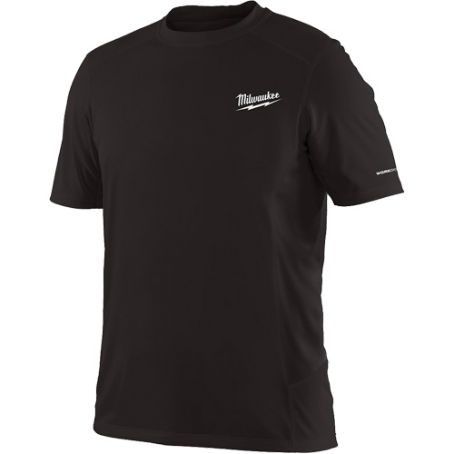 Workskin Short Sleeve Shirt, Men's, Small, Black MAS Chibougamau