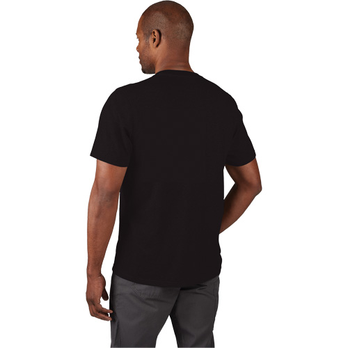 Hybrid Work Tee Shirt, Men's, Small, Black MAS Chibougamau