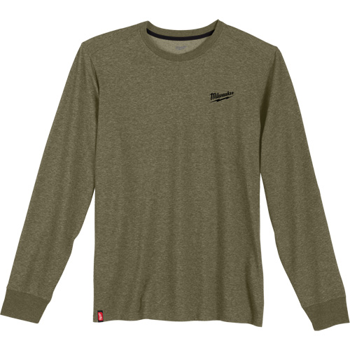 Hybrid Work Tee Shirt, Men's, Small, Green MAS Chibougamau
