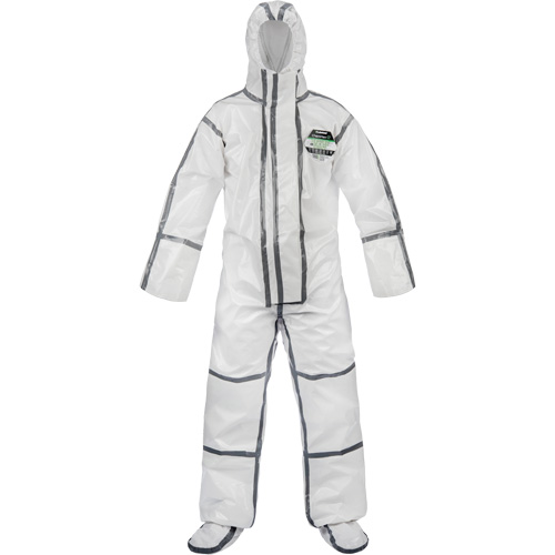 ChemMax&reg; 2 Coverall, ChemMax, Medium, White MAS Chibougamau