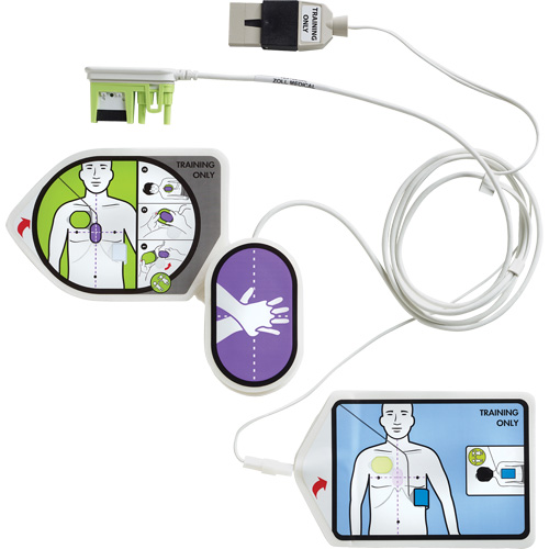 Trousse de formation et d&eacute;monstration RCR Uni-Padz, Zoll AED 3 Pour, Non m&eacute;dical MAS Chibougamau