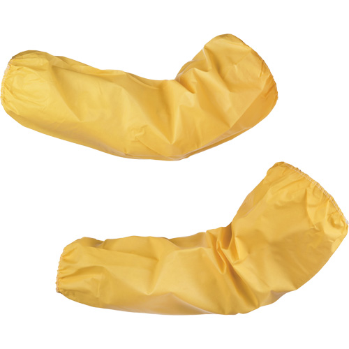 ChemMax 1 Disposable Sleeves, 18" long, Polyethylene/Polypropylene, Yellow MAS Chibougamau