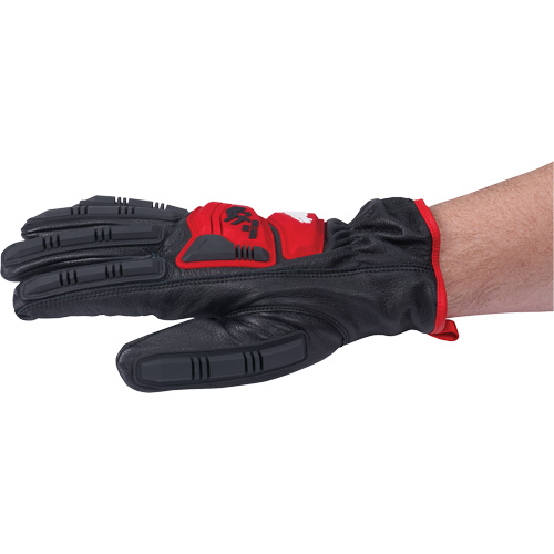 Goatskin Impact Gloves, Small, Grain Leather Palm MAS Chibougamau