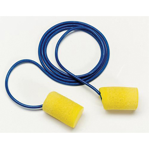 Bouchons d'oreilles classiques E-A-R, Vrac - Sac en poly, Petit, Avec cordon MAS Chibougamau