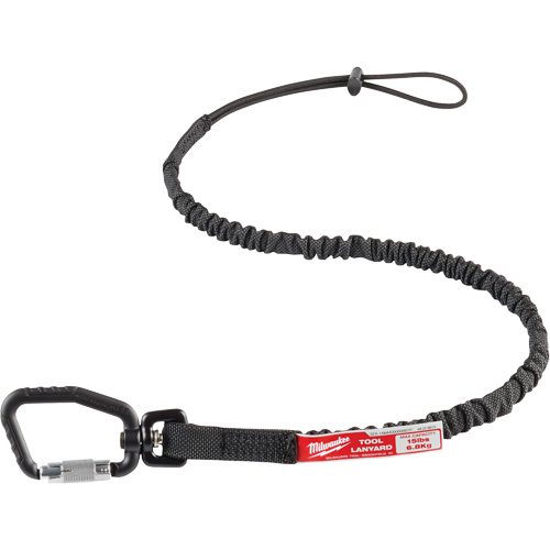 Longe verrouillable pour outils, Tendeur, Mousqueton/boucle MAS Chibougamau