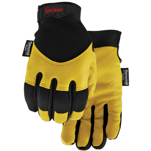 Gants dhiver 9005W Flextime, Grand, Paume en Cuir fleur de ch&egrave;vre, Doublure en Thinsulate MAS Chibougamau