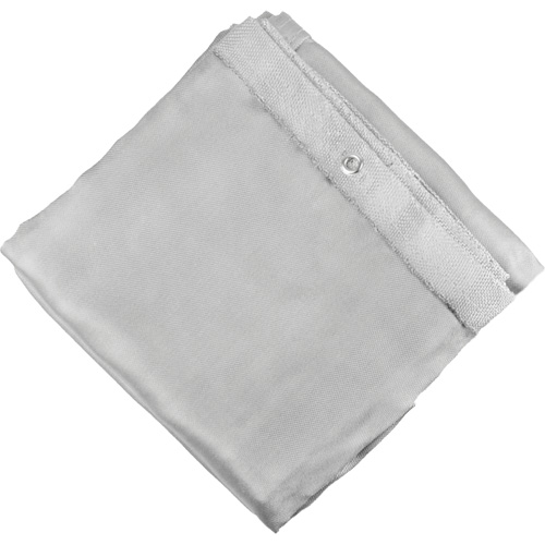 Silica Cloth Fiberglass Blanket, 6' W x 6' L, Rated Up To 1800 °F MAS Chibougamau
