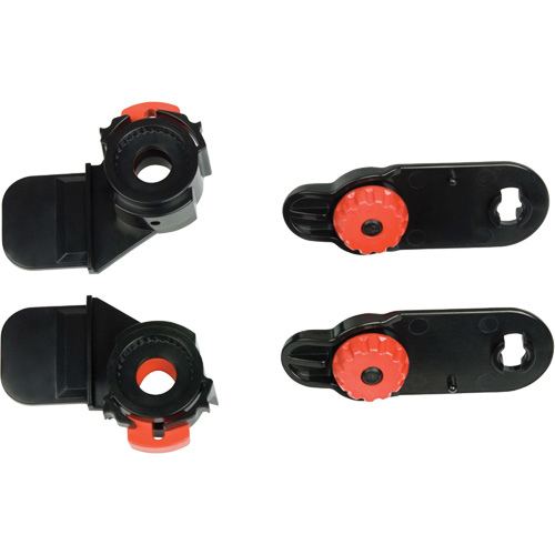 Syst&egrave;me de remplacement de casque de soudage, Suspension Rochet MAS Chibougamau