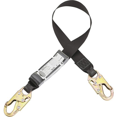 Dynamic Dyna-ONE Lanyard, 4', Locking Snap Hook Center, Locking Snap Hook Leg Ends, Polyester MAS Chibougamau