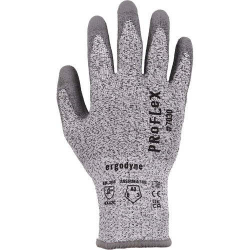 Gants r&eacute;sistant &agrave; la coupe Proflex 7030, Taille Petit, Calibre 13, Rev&ecirc;tement Polyur&eacute;thane, Enveloppe en Nylon/PEHP/Spandex, ASTM ANSI niveau A3/EN 388 niveau C MAS Chibougamau