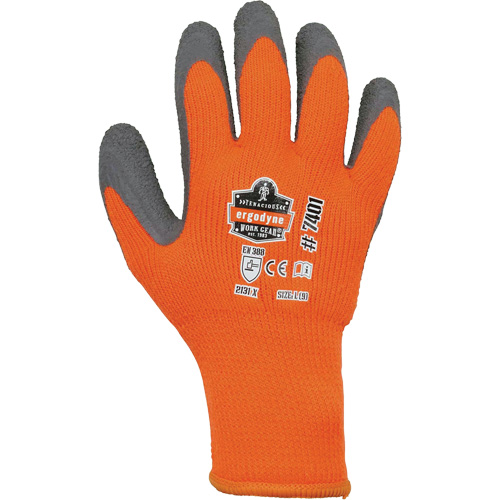 Gants de travail l&eacute;gers et enduits pour l'hiver ProFlex 7401, Moyen, R&ecirc;vetement Latex, Calibre 10 MAS Chibougamau