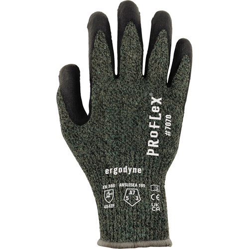 Gants enduit de nitrile r&eacute;sistant &agrave; la coupe ProFlex 7070, Taille Petit, Calibre 13, Rev&ecirc;tement Nitrile, Enveloppe en Aramide, ASTM ANSI niveau A7/EN 388 niveau F MAS Chibougamau