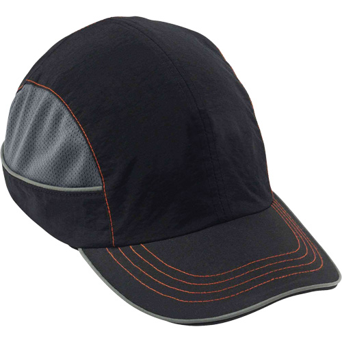 Skullerz 8950XL Bump Cap with Long Brim, Black MAS Chibougamau
