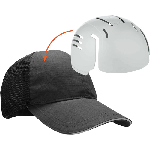 Casquette de baseball standard Skullerz 8946 avec encart, Noir MAS Chibougamau