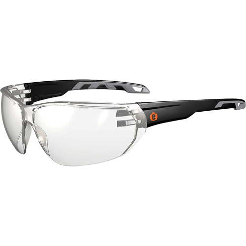 Lunettes de s&eacute;curit&eacute; sans monture Skullerz VALI, Lentille Int&eacute;rieur/ext&eacute;rieur, Anti-&eacute;gratignures, ANSI Z87+/R&eacute;pond ou surpasse la norme CSA Z94.3 MAS Chibougamau