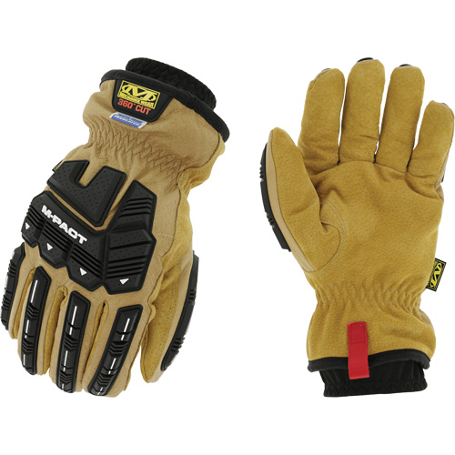 Gants imperm&eacute;ables ColdworkM-Pact, 8, Paume en Cuir fleur, Poignet &eacute;lastique MAS Chibougamau