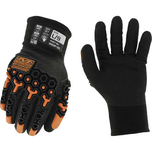 Gants thermiques Speedknit M-Pact, 7, Paume en Nitrile, Poignet Poignet en tricot MAS Chibougamau
