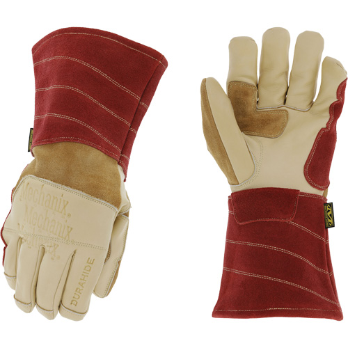 Gants de soudage Flux pour soudage au chalumeau, Cuir fleur de vache, Taille 8 MAS Chibougamau