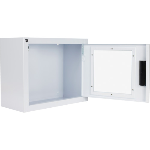 Standard Compact AED Cabinet with Alarm, Philips/Defibtech/Heartsine For, Non-Medical MAS Chibougamau