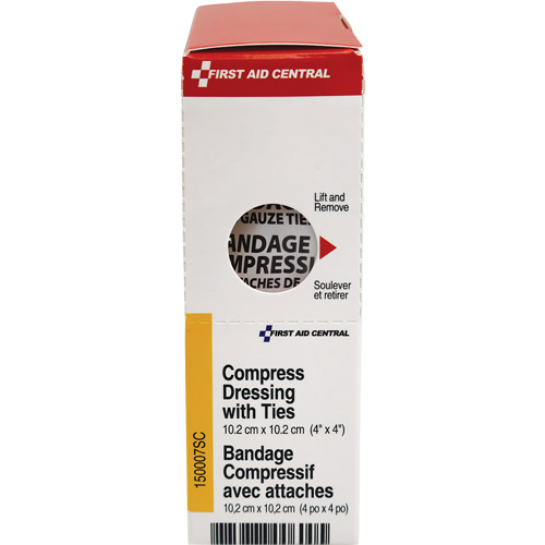 Recharge de bandages compressifs avec attaches SmartCompliance, 4" lo x 4" la MAS Chibougamau