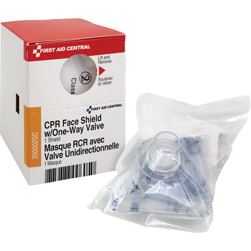 Recharge de visi&egrave;re RCR avec soupape unidirectionnelle SmartCompliance, Masque &agrave; usage unique, Classe 2 MAS Chibougamau