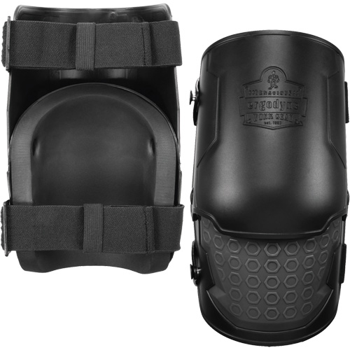 ProFlex 360 Hard Shell Hinged Knee Pads, Buckle Style, Rubber Caps, Foam Pads MAS Chibougamau