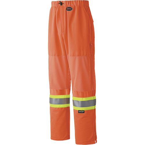 6001P Traffic Safety Pants, Polyester, X-Small, High Visibility Orange MAS Chibougamau