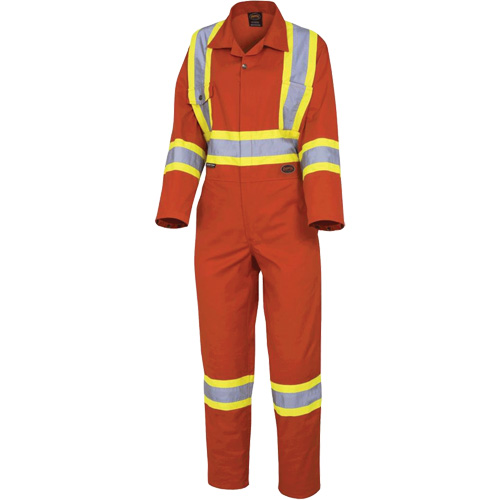 5514W Women's Safety Coveralls, X-Small, High Visibility Orange MAS Chibougamau