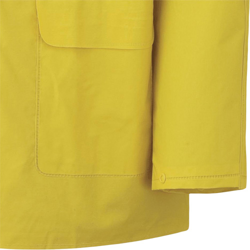 577J Veste imperm&eacute;able, Polyester/PVC, Petit, Jaune MAS Chibougamau